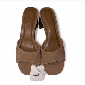Brown Suede Leather Women's Heels - Jason Wu
